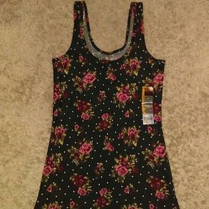 Floral tank top